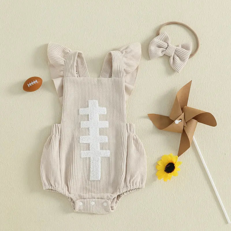 Baby Football Romper
