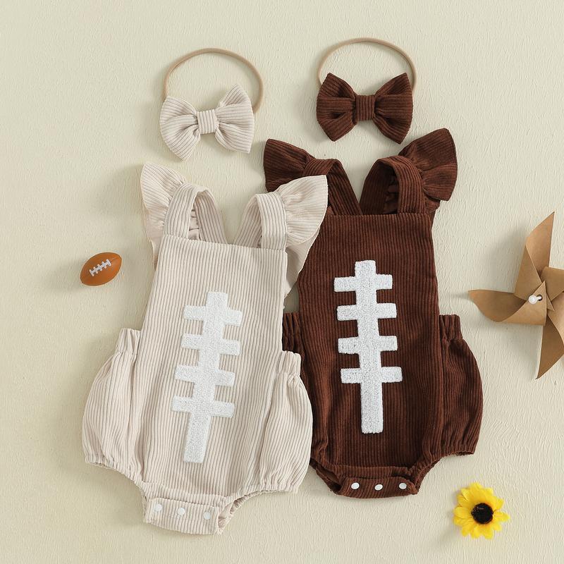 Baby Football Romper