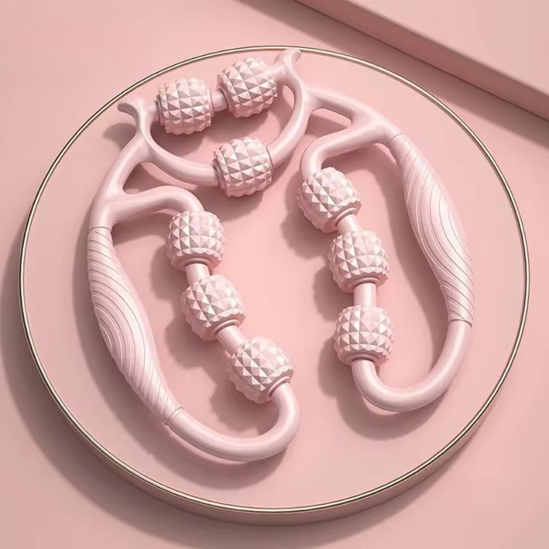 9-Wheel Leg Massager
