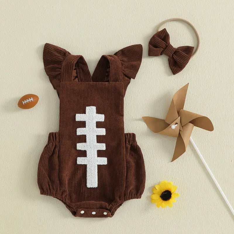 Baby Football Romper