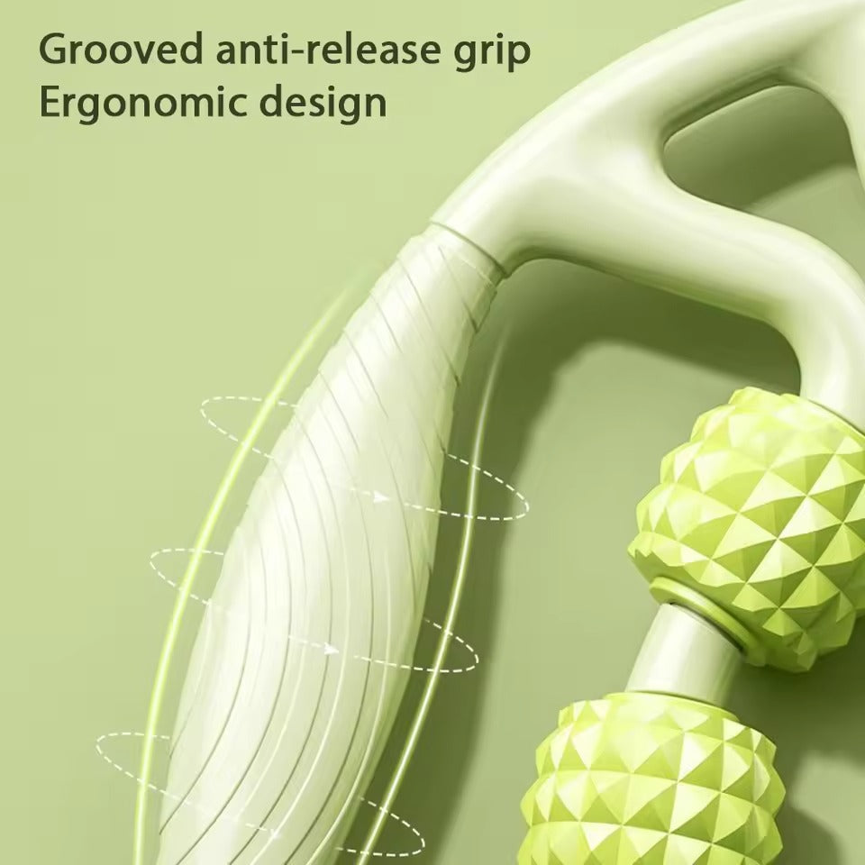 9-Wheel Leg Massager