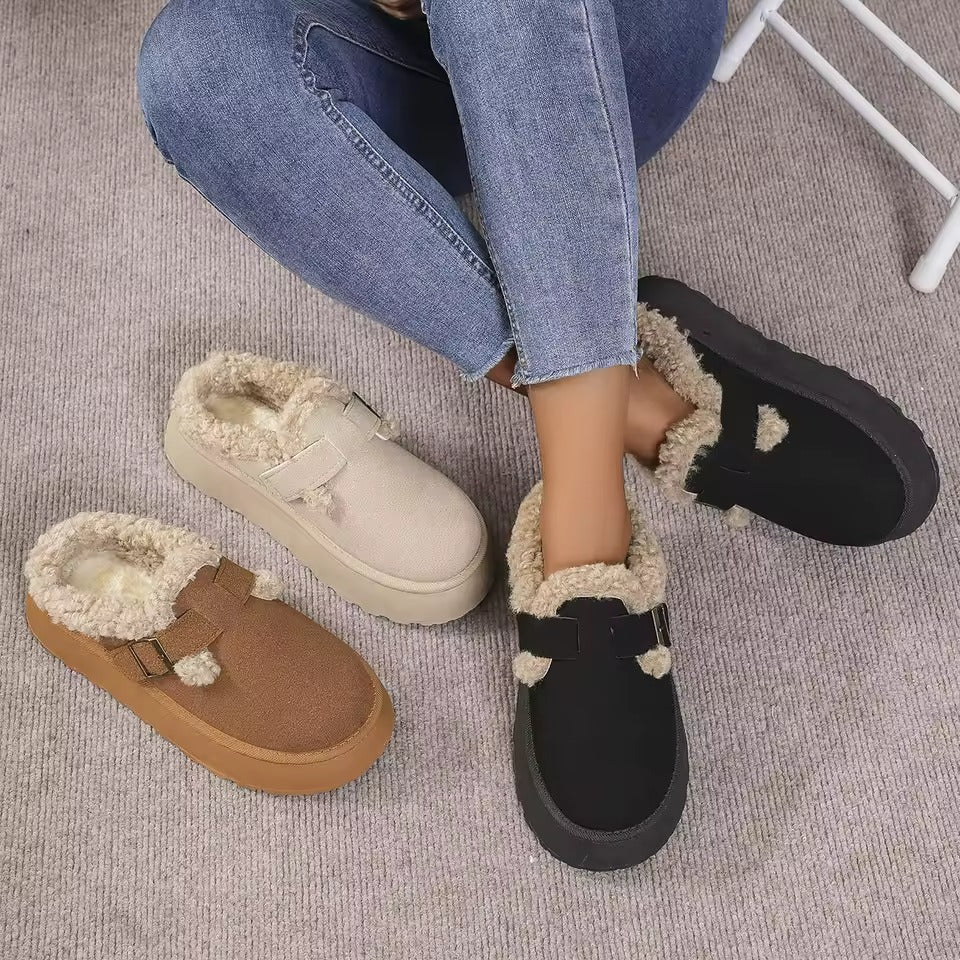 Fleece Lined Fall Slippers