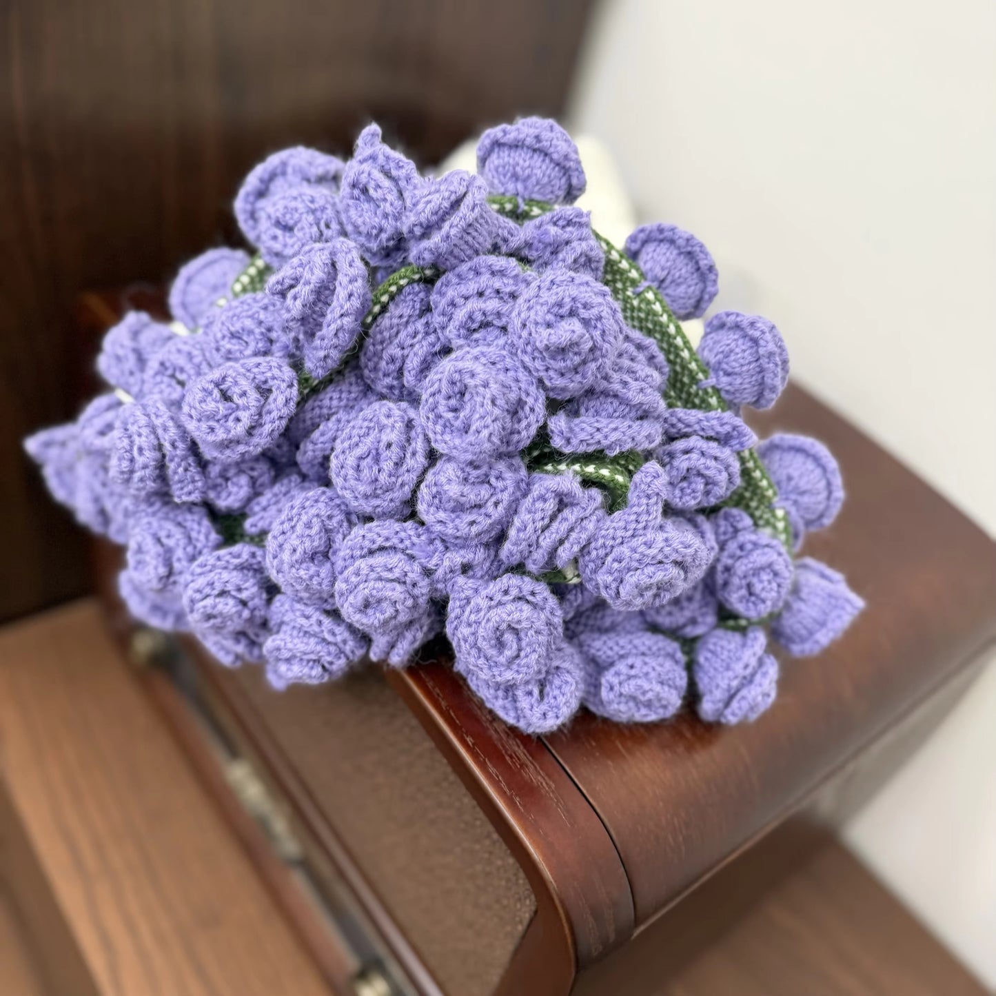 Handwoven Rose Blanket