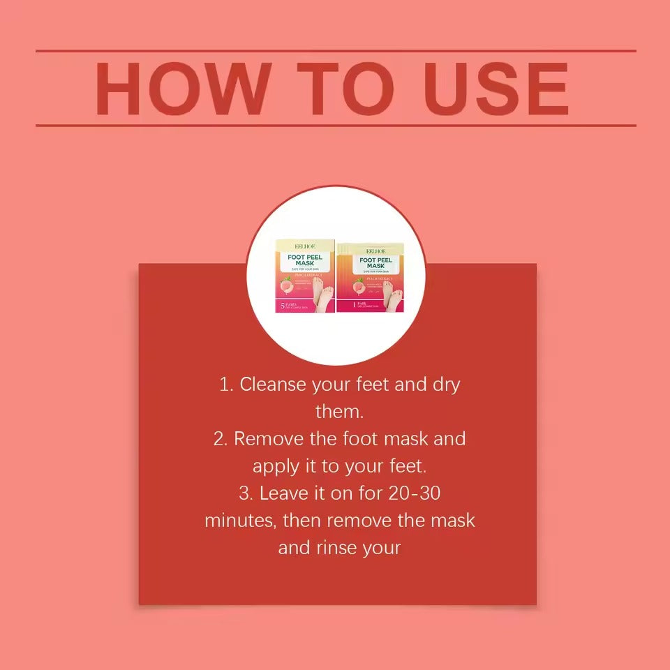 Deep Exfoliating Foot Peel Mask