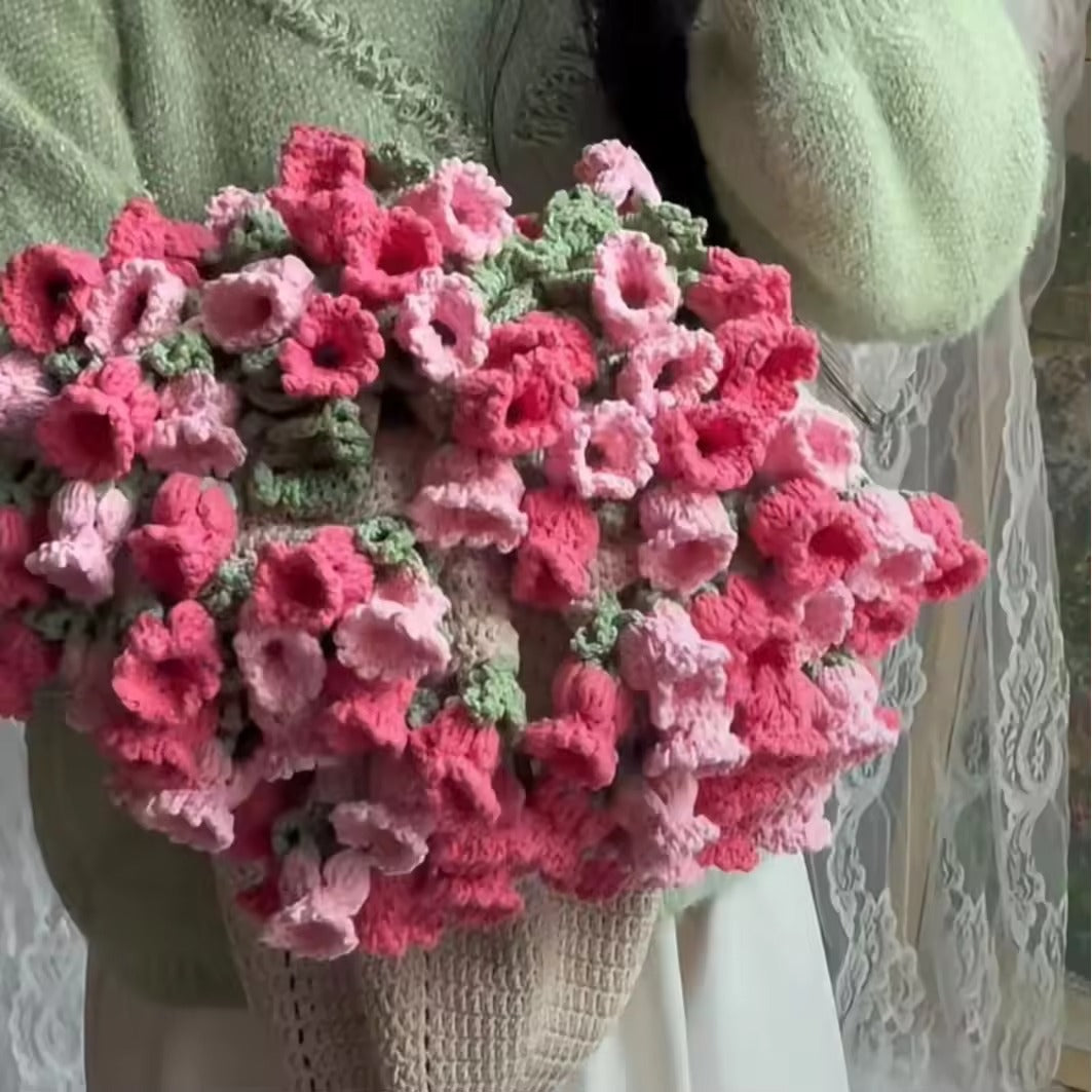 Handwoven Rose Blanket