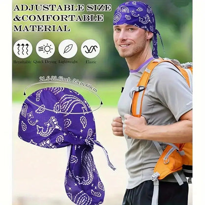 Elastic Pirate Headscarf