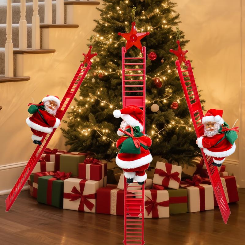 Climbing Santa