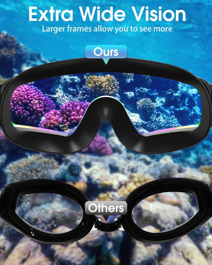 Suction Swim Goggles