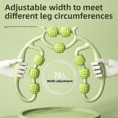 9-Wheel Leg Massager