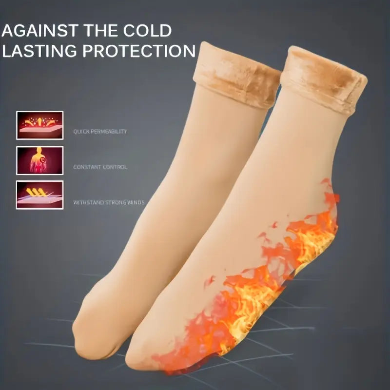 Super Thick Fleece Lined Socks