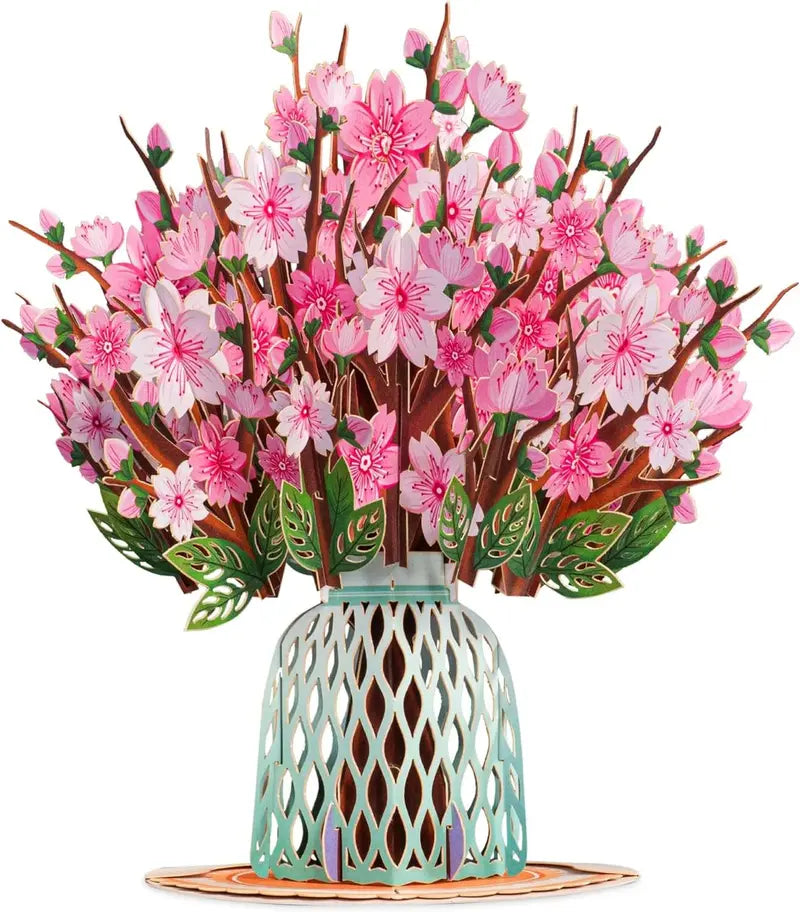 Flower Bouquet Pop Up Card