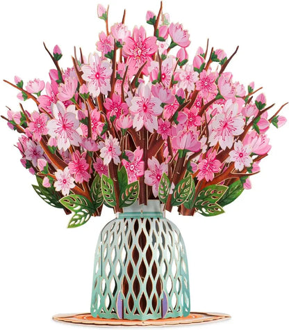 Flower Bouquet Pop Up Card