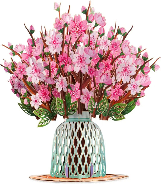 Flower Bouquet Pop Up Card