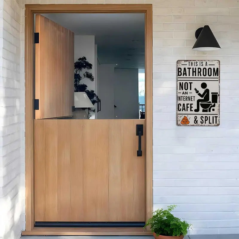 Funny Bathroom Wall Decor