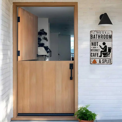 Funny Bathroom Wall Decor