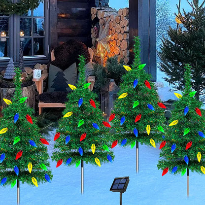 4 in 1 Outdoor Christmas Trees