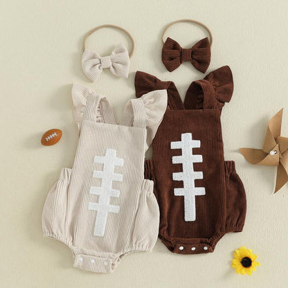 Baby Football Romper