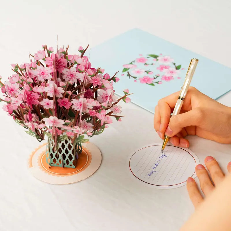 Flower Bouquet Pop Up Card