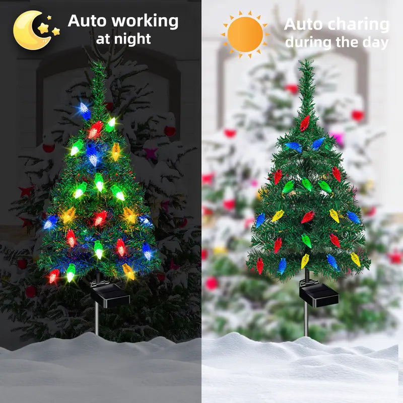 4 in 1 Outdoor Christmas Trees