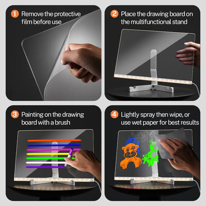 Light-Up Drawing Board