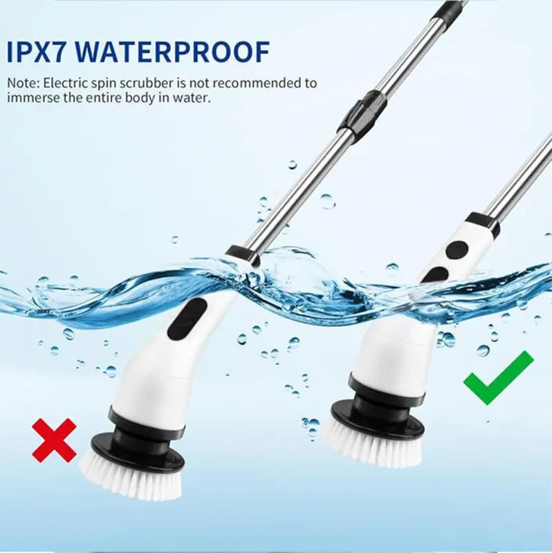 Cordless Shower Scrubber