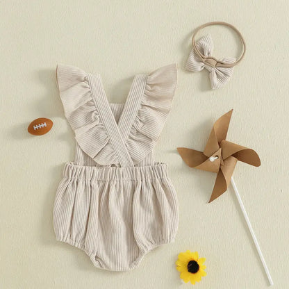 Baby Football Romper