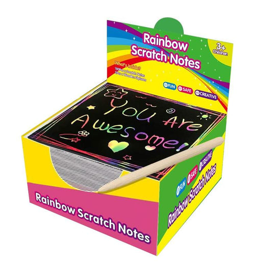 Rainbow Scratch Notes