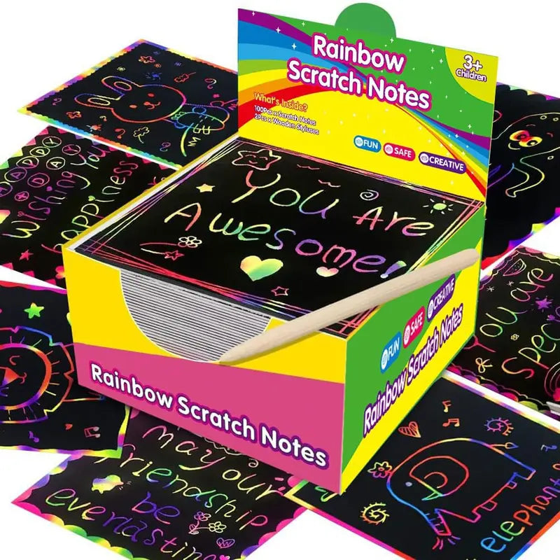 Rainbow Scratch Notes