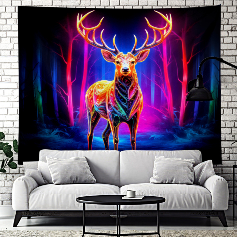 UV Activated Christmas Garage Door Banner