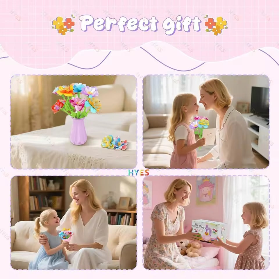 DIY Flower Bouquet Toy