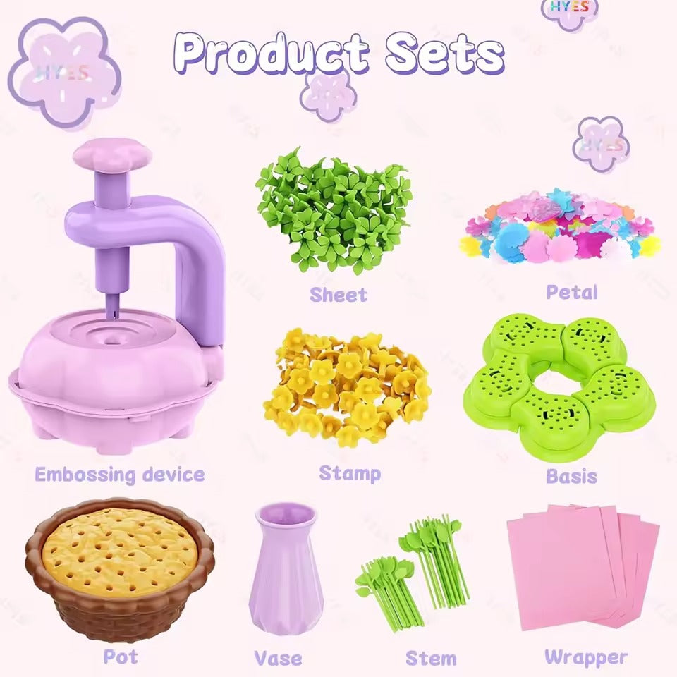 DIY Flower Bouquet Toy