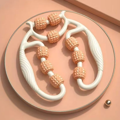 9-Wheel Leg Massager