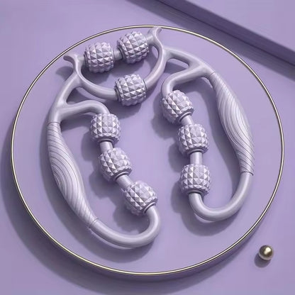 9-Wheel Leg Massager