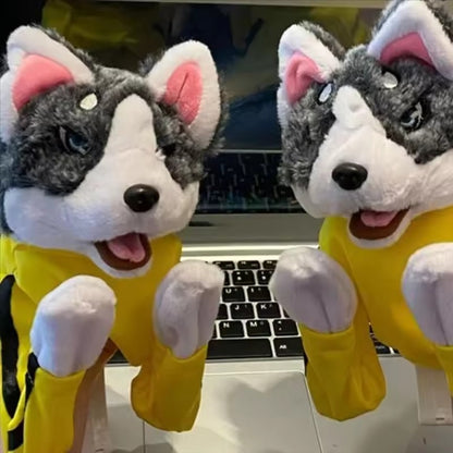 Boxing Husky Toy