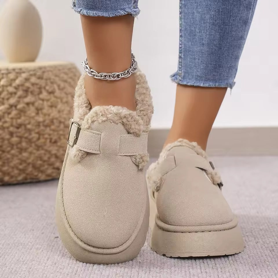 Fleece Lined Fall Slippers