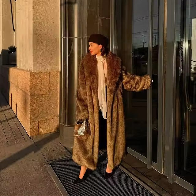 Faux Fur Coat