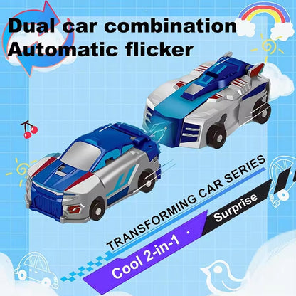 Magnetic Dinosaur Transformer Car