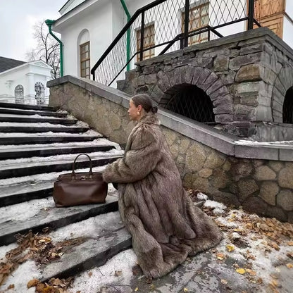 Faux Fur Coat