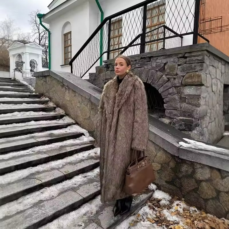 Faux Fur Coat