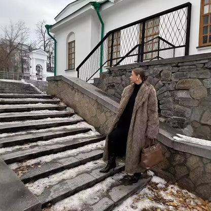 Faux Fur Coat