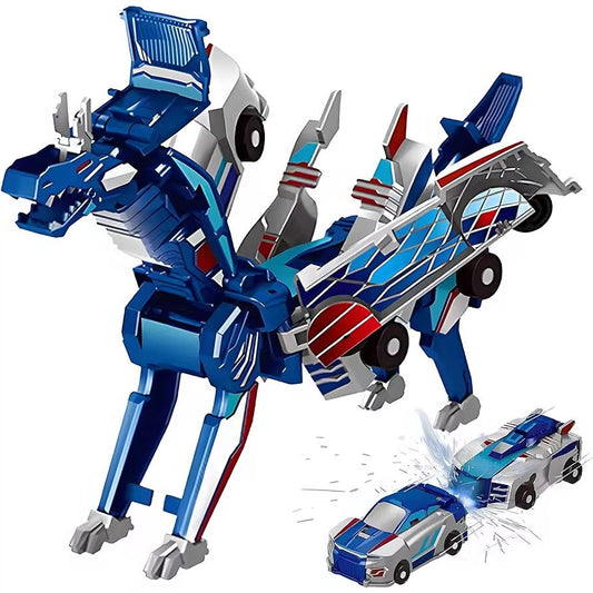 Magnetic Dinosaur Transformer Car