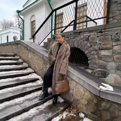 Faux Fur Coat