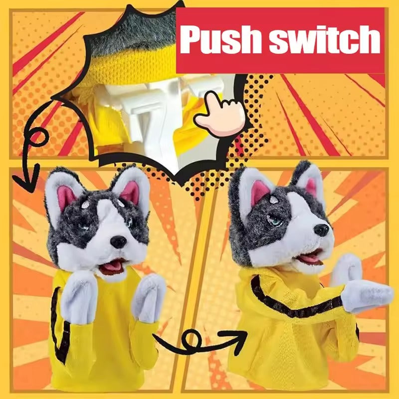 Boxing Husky Toy