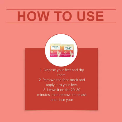 Deep Exfoliating Foot Peel Mask