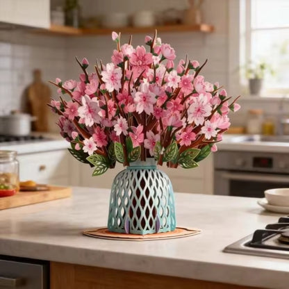 Flower Bouquet Pop Up Card