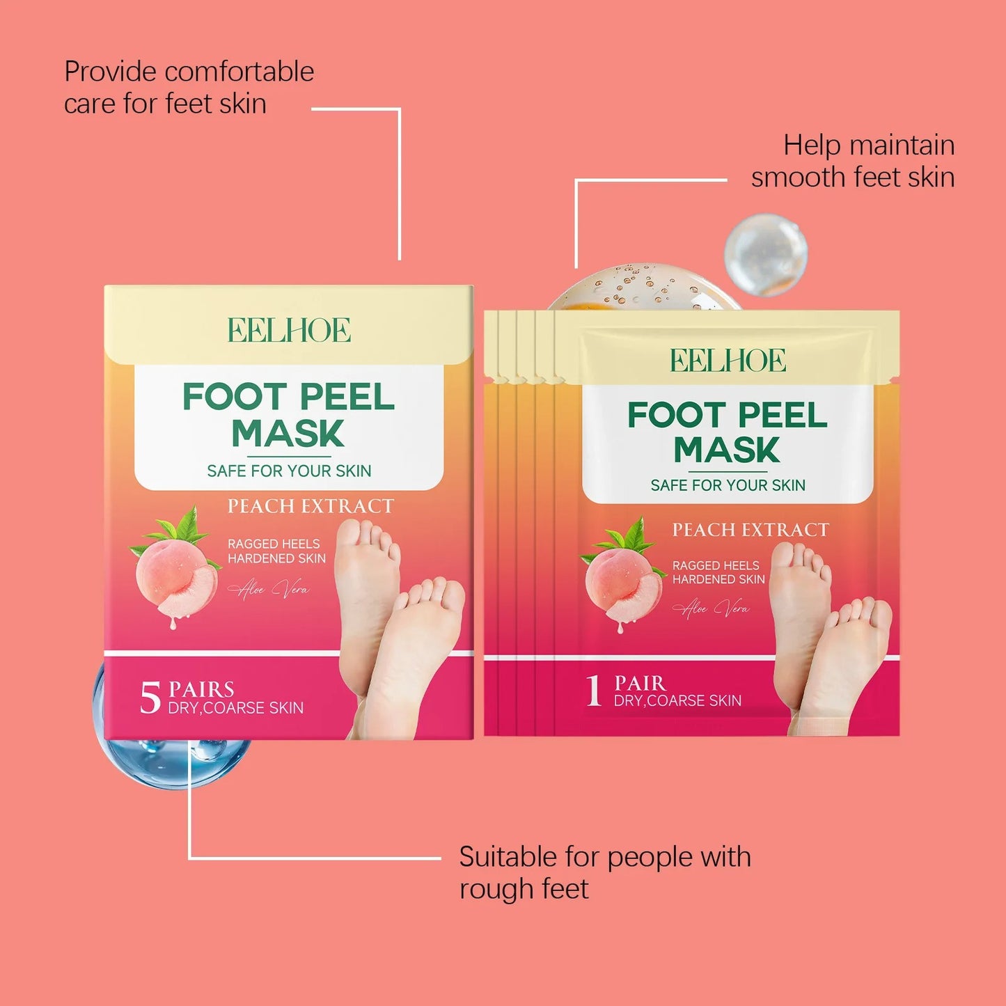 Deep Exfoliating Foot Peel Mask
